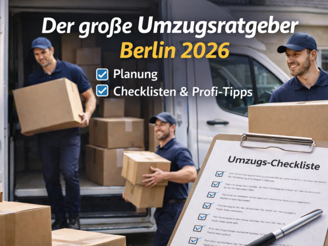 Umzug in Berlin: Der große Ratgeber – Planung, Checklisten & Profi-Tipps 2026