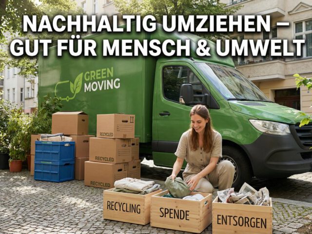 Nachhaltig umziehen in Berlin: So gestalten Sie Ihren Umzug umweltfreundlich und ressourcenschonend