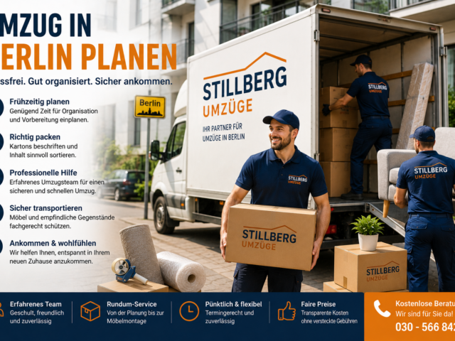 Umzug in Berlin planen – So gelingt der Wohnungswechsel stressfrei